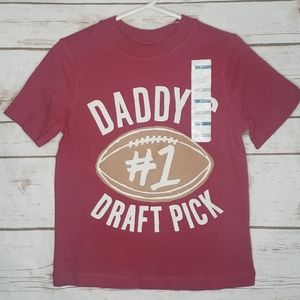 New Daddy's #1 Draft Pick size 3T